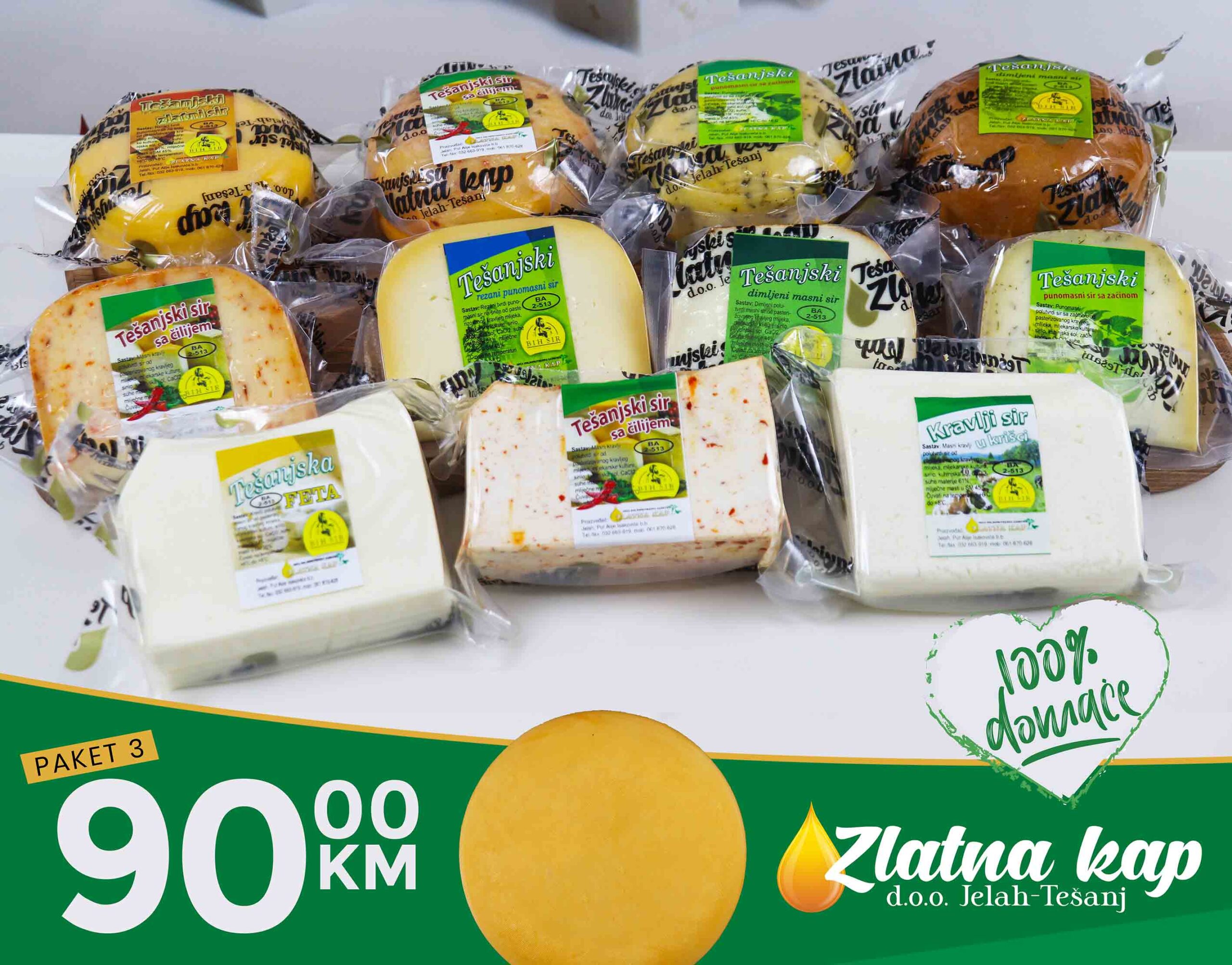 ZLATNA KAP PAKET 3